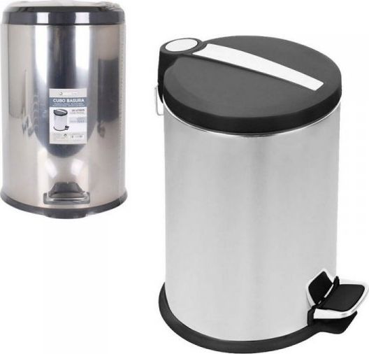 Kosz na śmieci Confortime Kosz na śmieci Confortime Srebrzysty 20 L (29 x 29 x 44 cm)