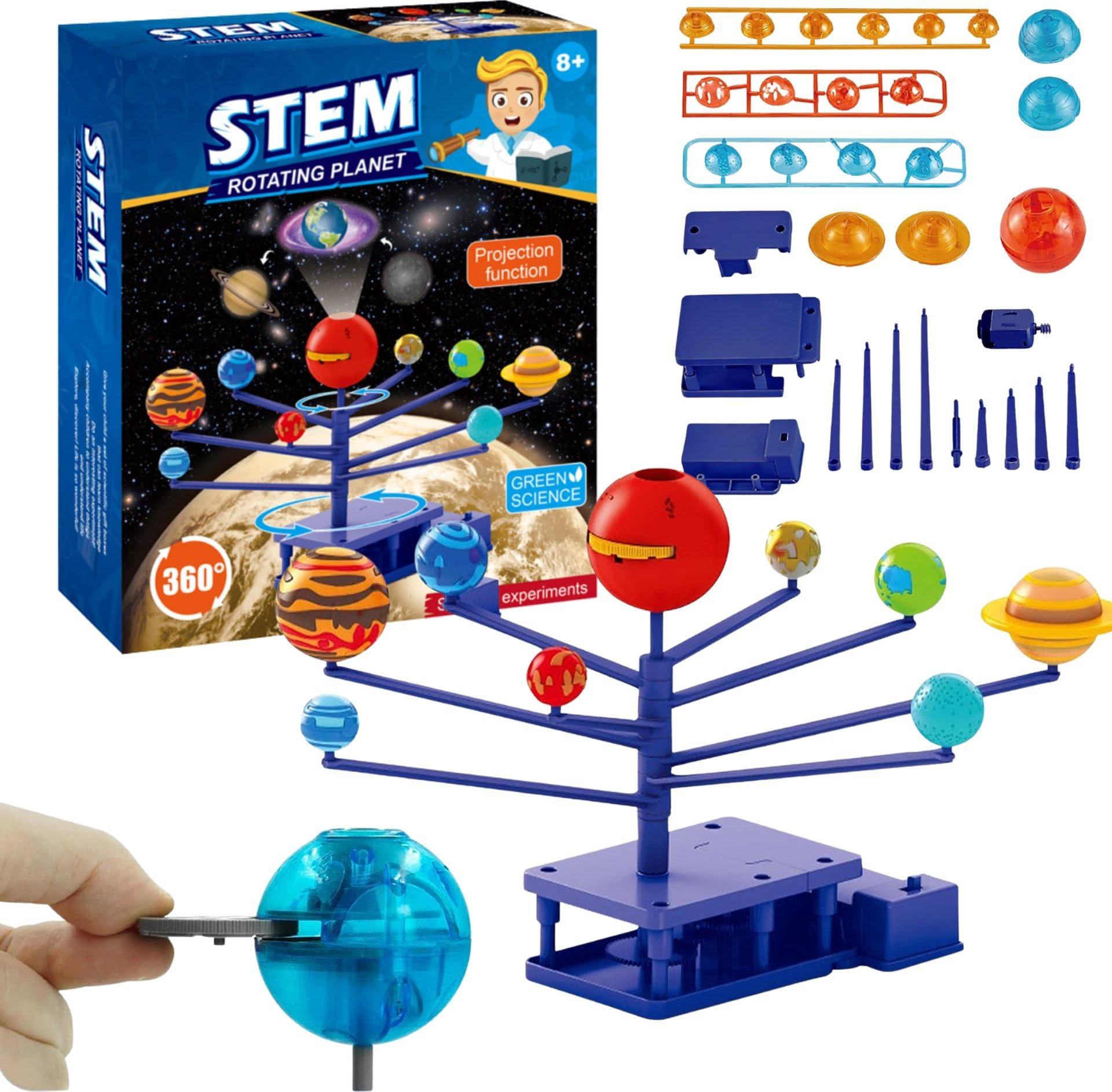 ProNice Zestaw Kreatywny Do Malowania Układ Słoneczny Model Edukacyjny Planety 3D