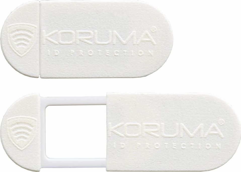 KORUMA Biała zaślepka na kamerę - Koruma (KUK-104WHT) Uniwersalny