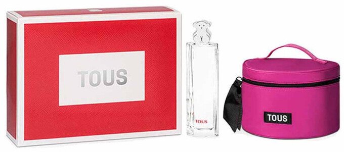 Tous Woman zestaw woda toaletowa spray 90ml + kosmetyczka