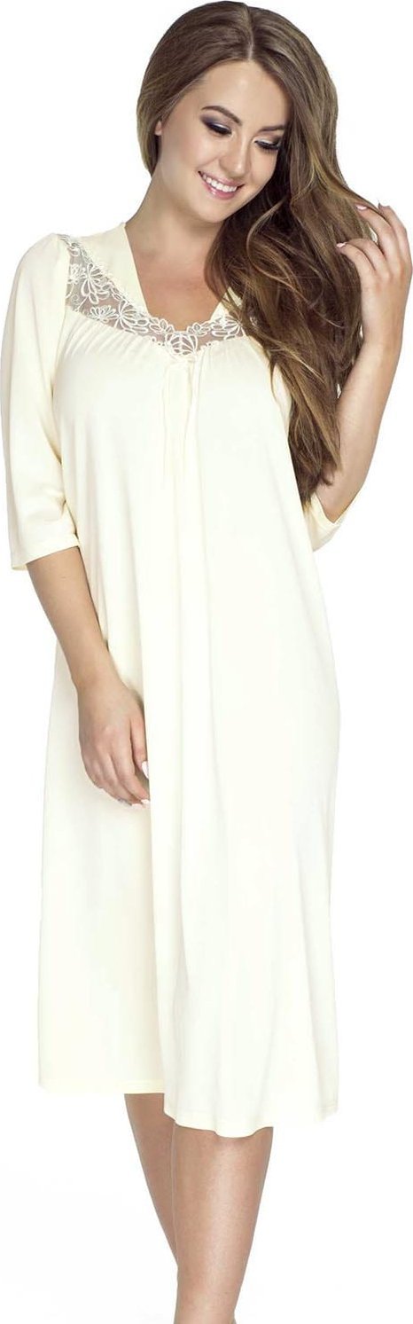 Mewa Koszula Nocna Model 4133 Cream