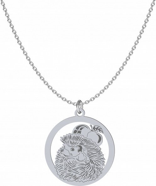 Radziszewska Jewellery Naszyjnik Srebrny Jeż Łańcuszek 925 Grawer Prezent Biżuteria