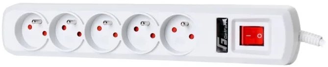 Listwa Zasilająca Antyprzepięciowa Getfort 5A 3M Szara