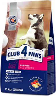 Club 4 Paws CLUB4Ł PIES 2kg PUPPY EX /4