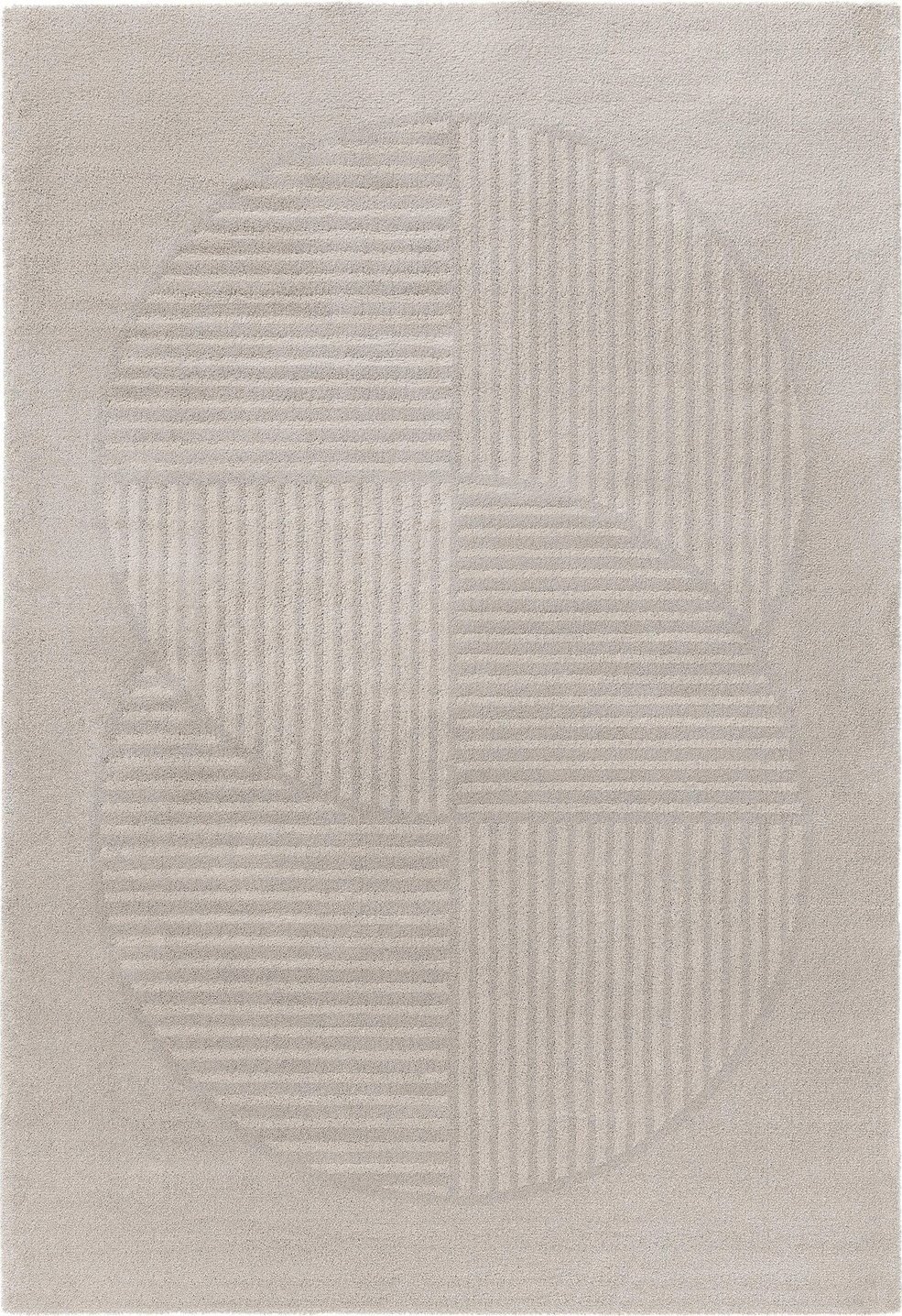 Benuta Dywan krótkowłosy TACOMA kolor szary styl klasyczny 80x150 benuta