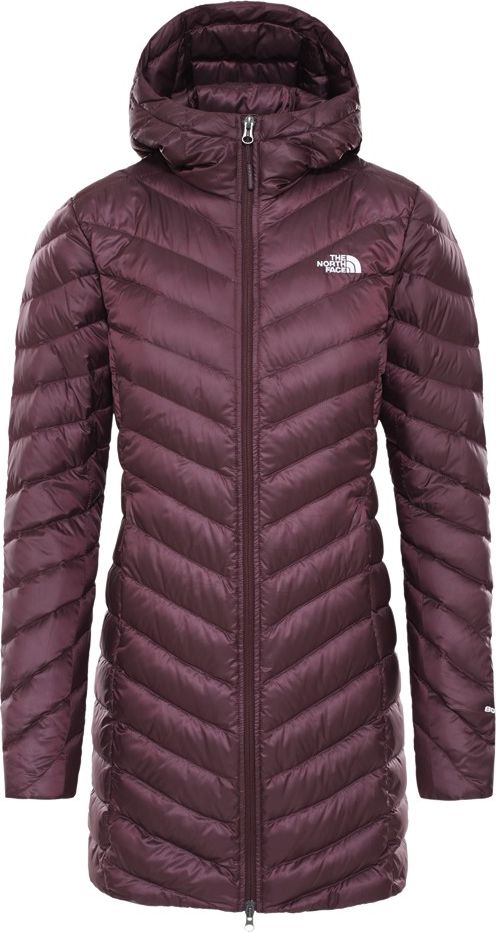 The North Face Kurtka zimowa The North Face W Trevail Parka damska : Kolor - Bordowy, Rozmiar - XS
