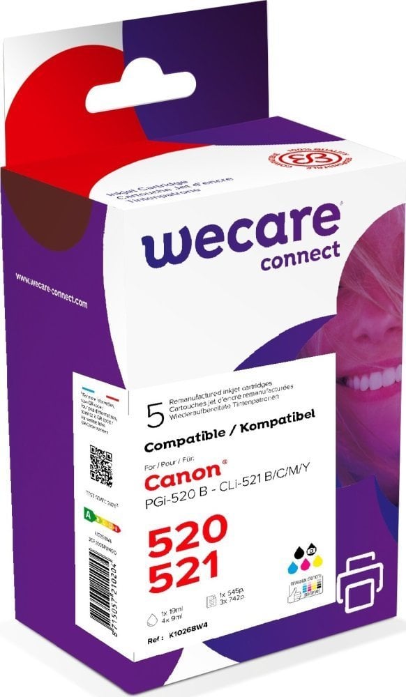 Tusz Armor OWA Armor cartridge pro CANON, PACK, PGI-520/CLI-521 CMYK, 20ml/4x10ml