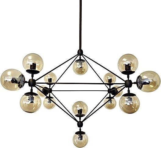 Lampa wisząca King Home Planetario industrial czarny (5900168815506)