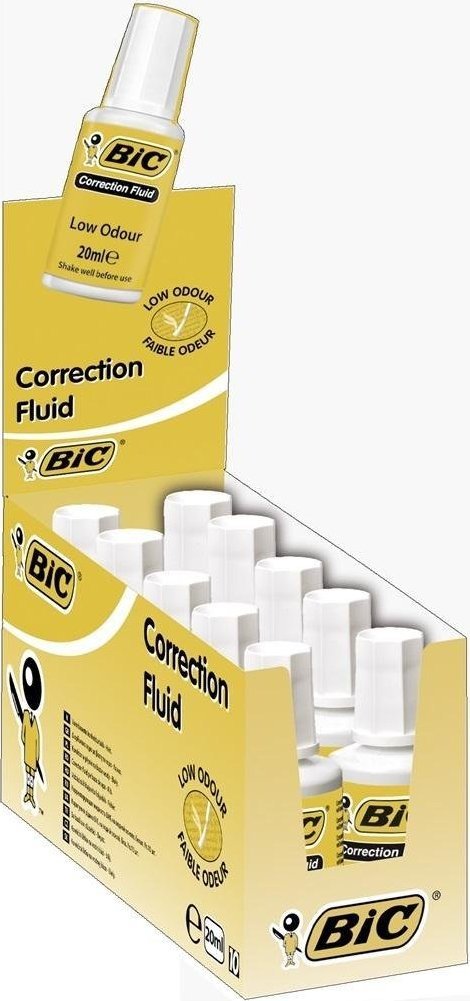 Bic Korektor w płynie 20ml biały (10szt) BIC