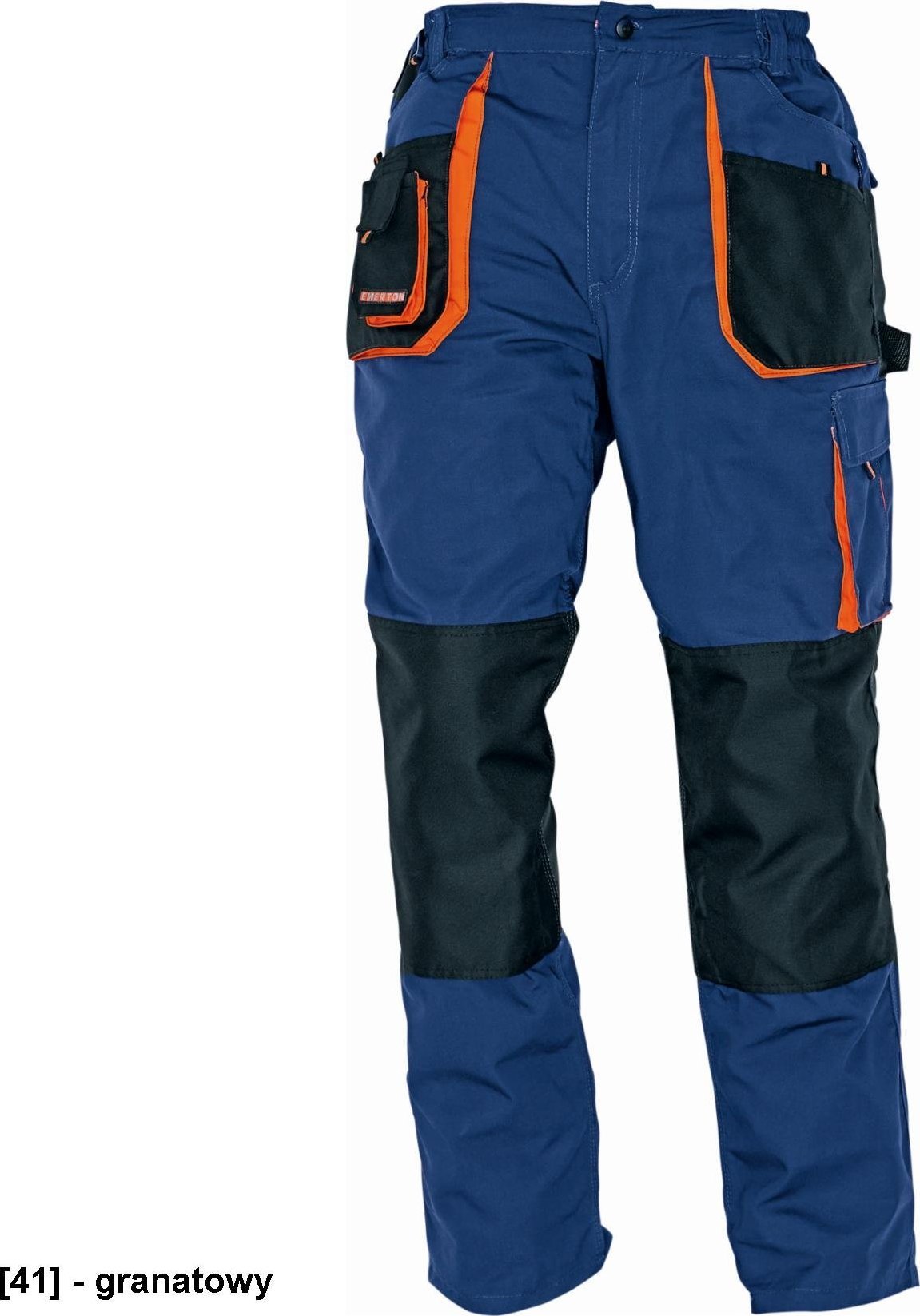 CERVA EMERTON - spodnie - pomarańczowy 54