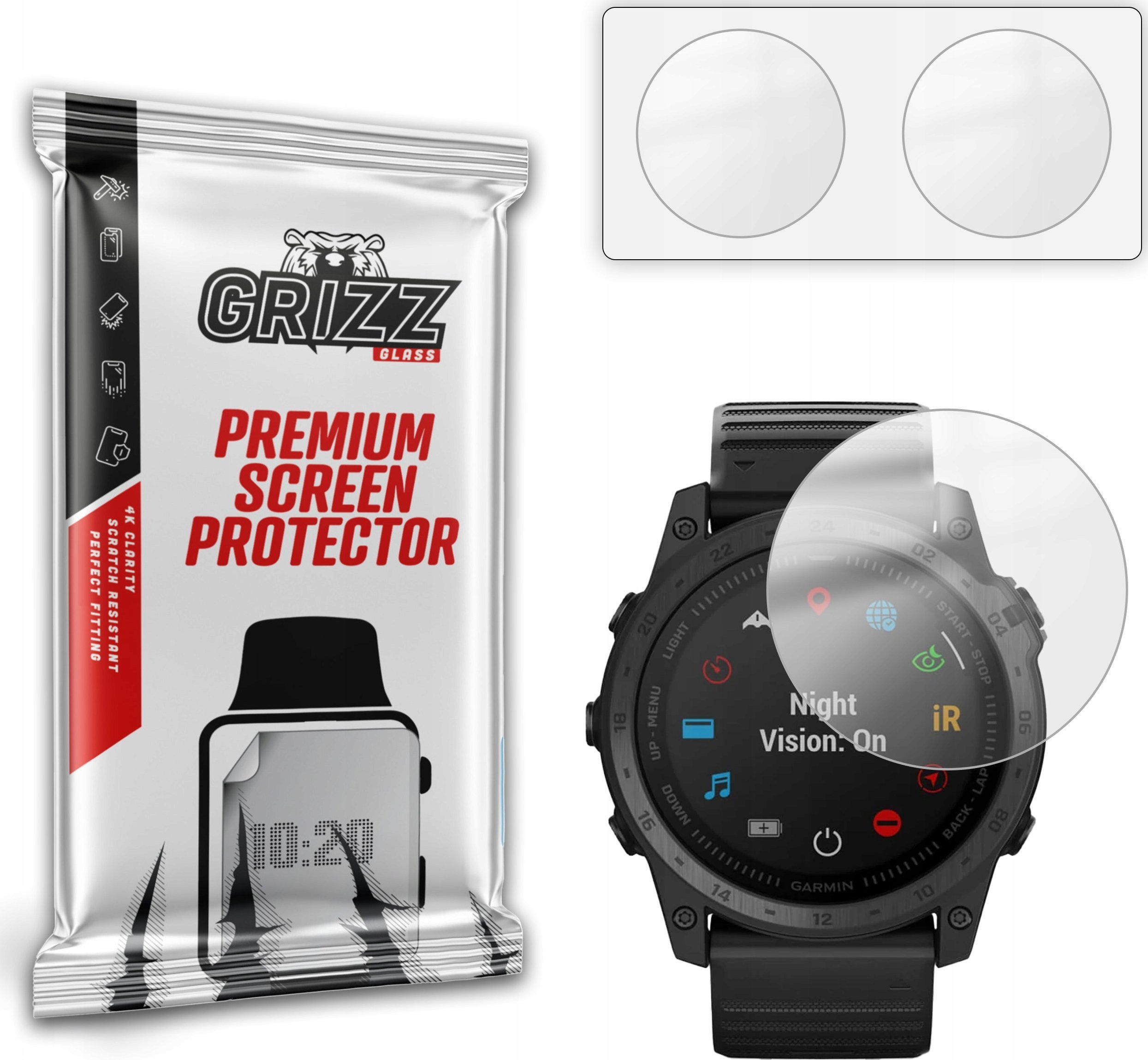 Folia matowa GrizzGlass PaperScreen do Garmin tactix 7
