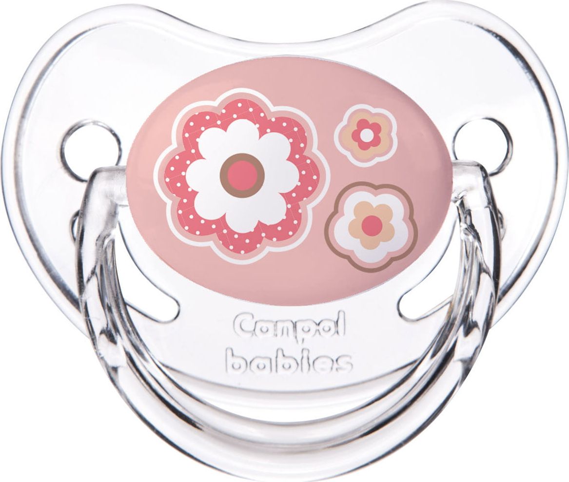 Canpol Smoczek 6-18 m anatomiczny Newborn baby, róż 22/566 Canpol babies