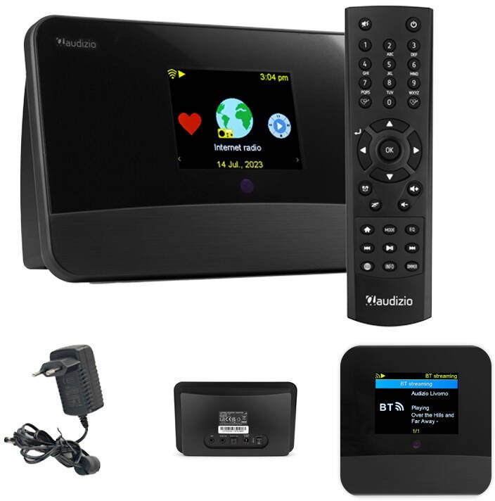 Radio internetowe Livorno Audizio BT DAB+ FM i WIFI one size