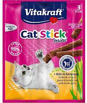 Vitakraft CAT STICK MINI KURCZAK+TRAWA
