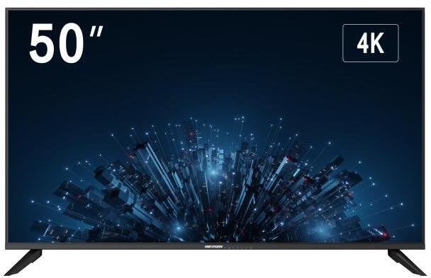 Monitor Hikvision DS-D5050U3-1V0S monitor komputerowy 127 cm (50") 3840 x 2160 px 4K Ultra HD LED Czarny