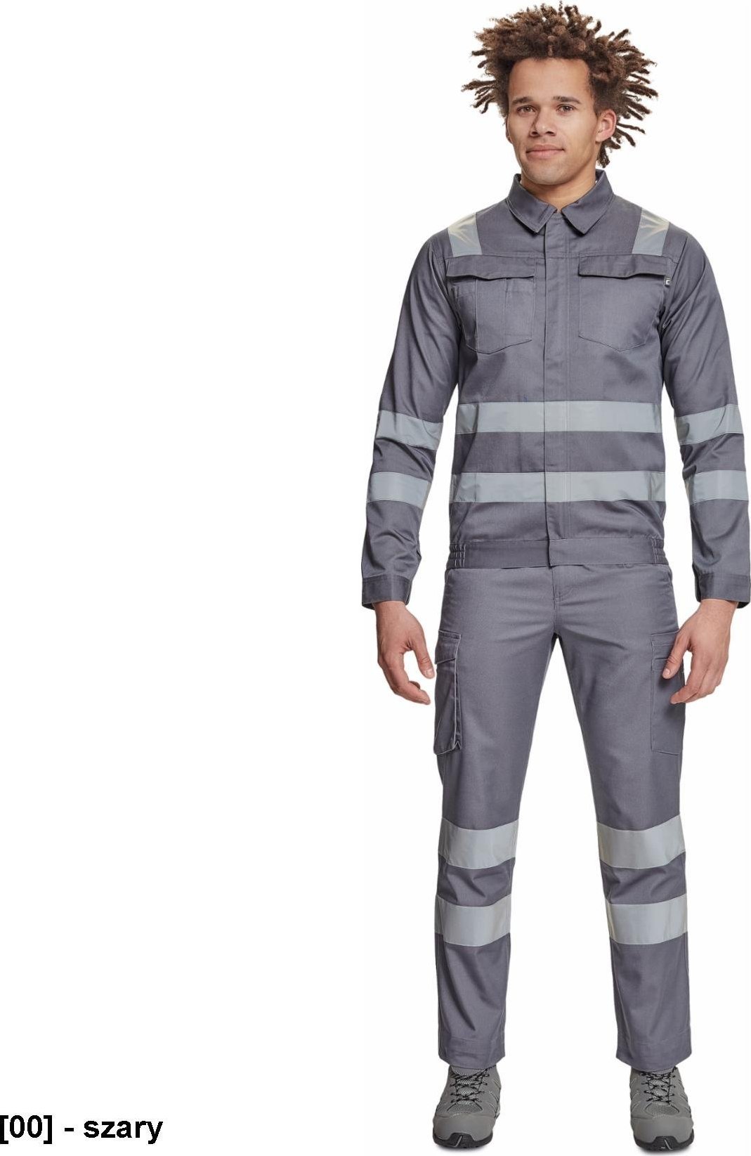 CERVA GETACHE - kurtka reflex - szary 58