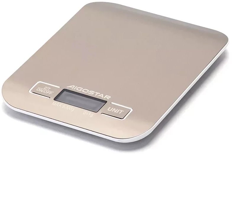 Precyzyjna waga cyfrowa do kuchni 1g do 5kg platforma stal nierdzewna