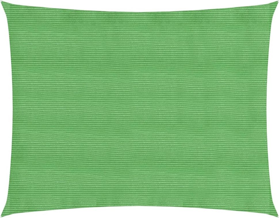 vidaXL Żagiel przeciwsłoneczny, 160 g/m, jasnozielony, 3x4 m, HDPE