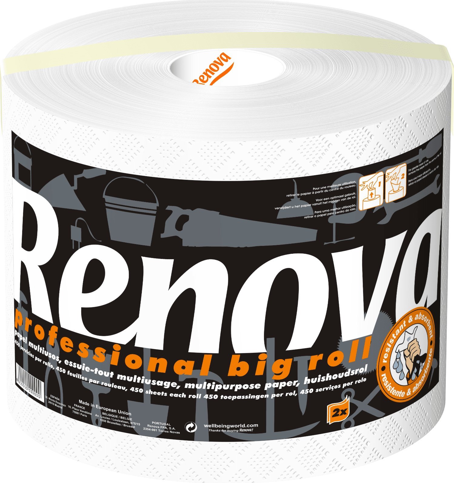 Renova Ręcznik papierowy Renova Multipurpose Paper Big Roll