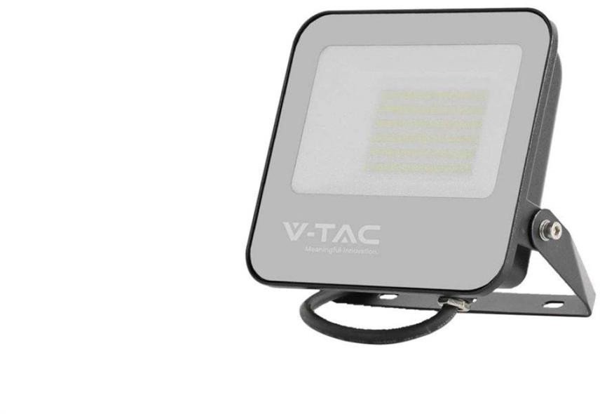 Naświetlacz VTAC Projektor LED 50W 8000lm 6500K 160LM/W IP65 Czarny 23699