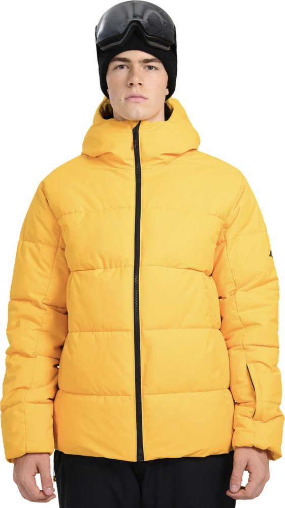 Kurtka narciarska męska 4f Kurtka narciarska męska pomarańczowa 4FWAW25TTJAM0788 70S 2XL