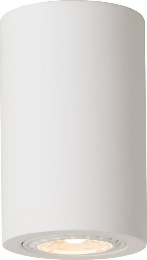 Lampa sufitowa Lucide Lampa natynkowa walec biała Lucide GIPSY 35100/11/31