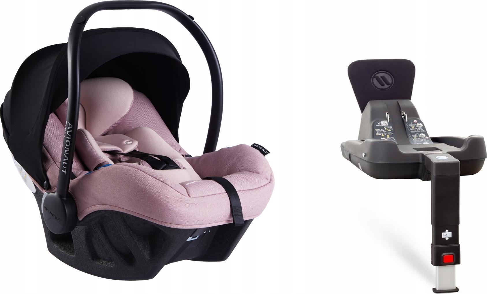Fotelik samochodowy Avionaut PIXEL PRO, PINK + Baza Isofix iQ