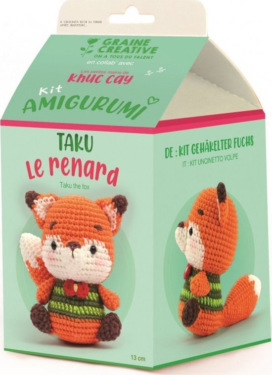 Zestaw do Szydełkowania Lis