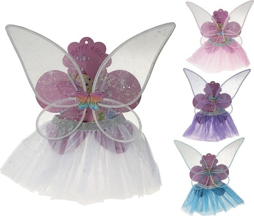 Skrzydełka motylka ze spódniczką MIX