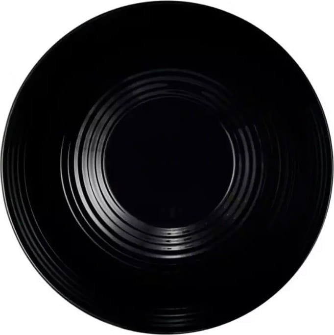 Luminarc Salaterka Harena Luminarc 27 cm czarna duża miska do sałatek