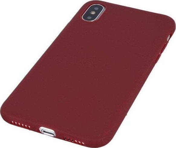 Mocco Ultra Slim Soft Matte 0.3 mm Silicone Case for Xiaomi Mi Note 10 / Mi Note 10 Pro / Mi CC9 Dark Red
