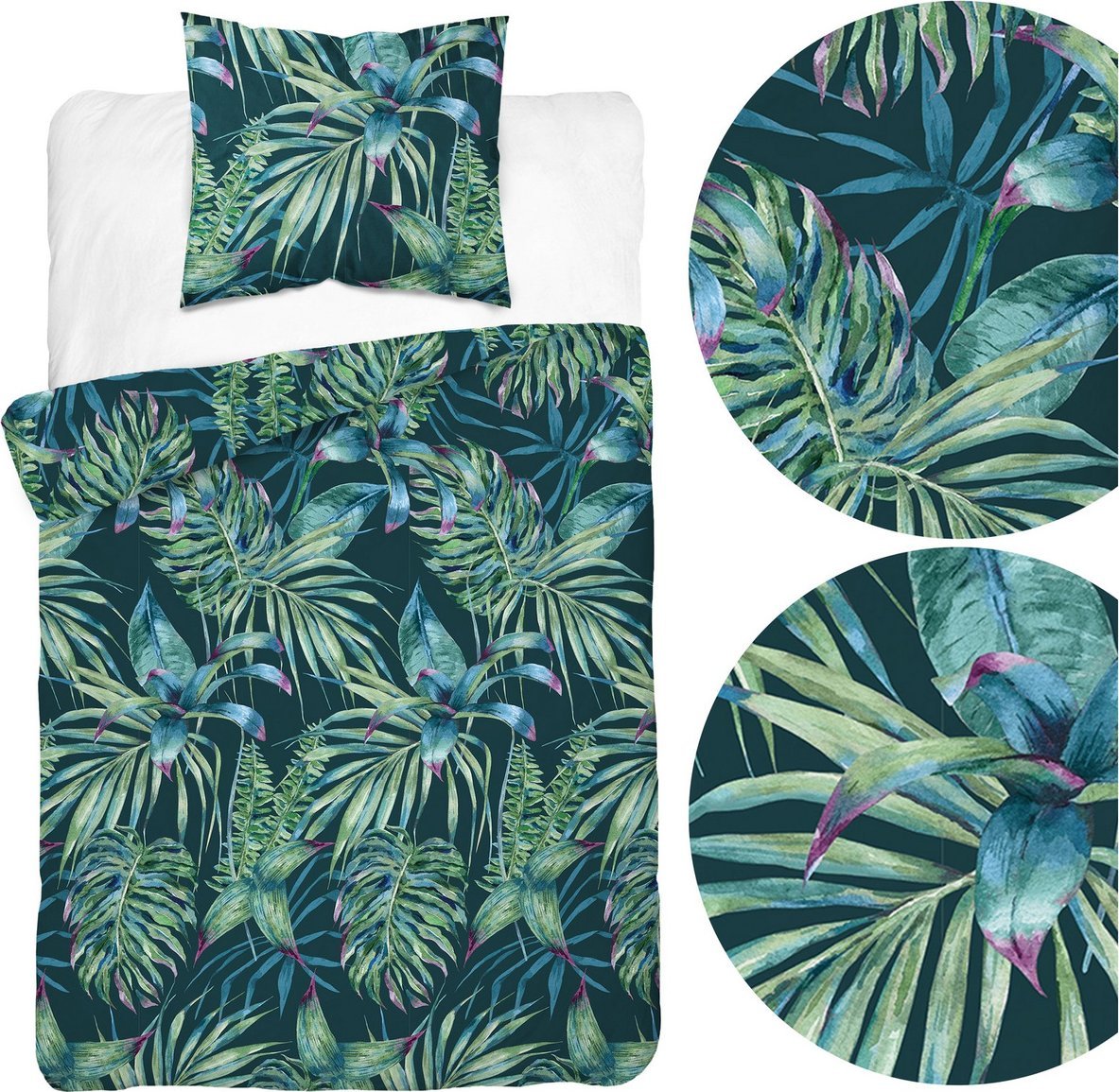 Detexpol Pościel 140 x 200 2cz Asti Satynowa Bawełna 4765A