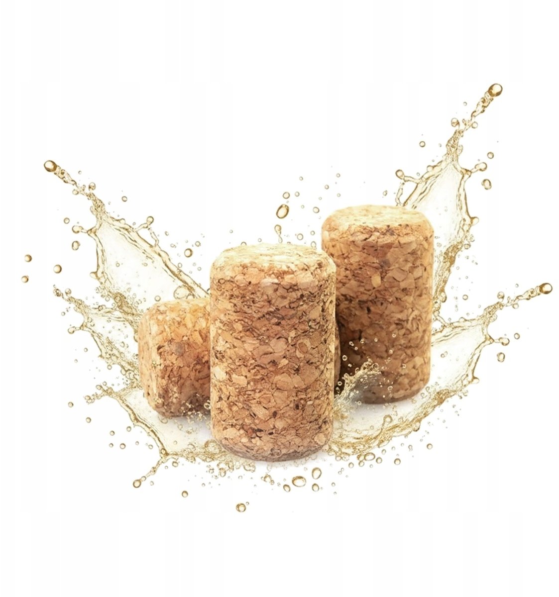 20x Korek Aglomerowany Do Szampana 47x29mm Do Win Musujących Butelek