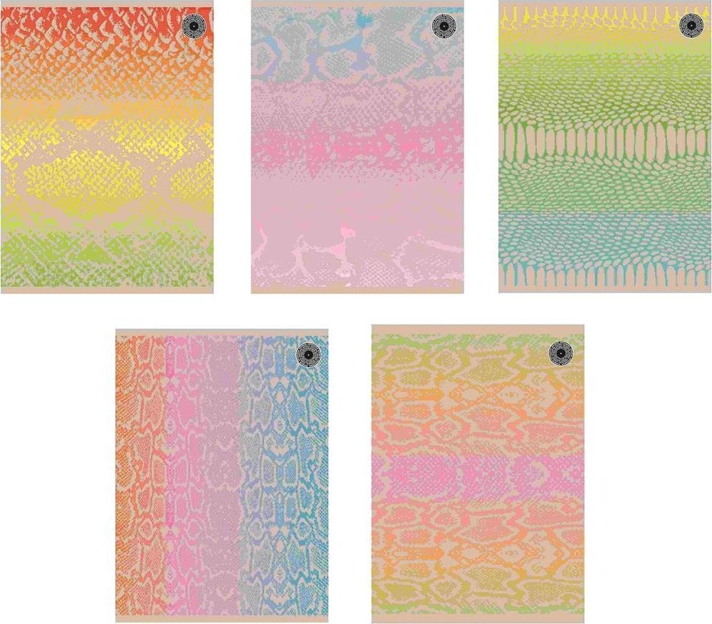 Ziemia Obiecana Brulion A5/96K kratka Snakes (5szt)