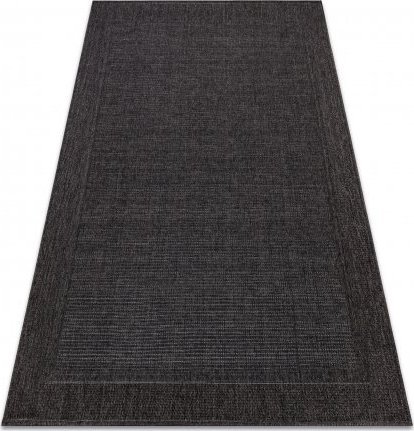 Dywany Łuszczów Dywan TIMO 5000 SZNURKOWY SIZAL outdoor, ramka czarny, 200x290 cm