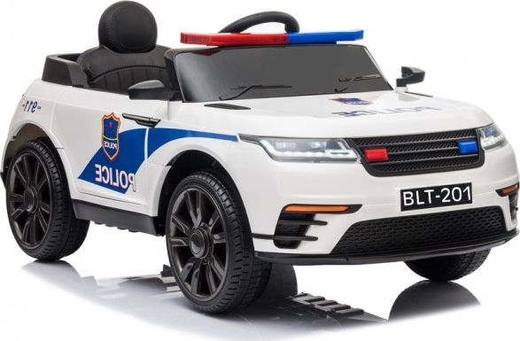 Lean Cars Pojazd na Akumulator BLT-201 Policja Biały