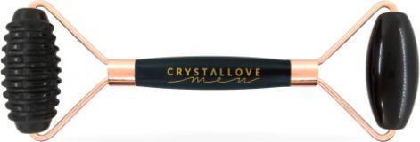 Crystallove CRYSTALLOVE MEN Masażer do twarzy 3D z Czarnego Obsydianu