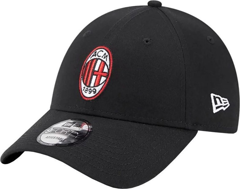 New Era New Era Core 9FORTY AC Milan Cap 60363649 Czarne OSFM