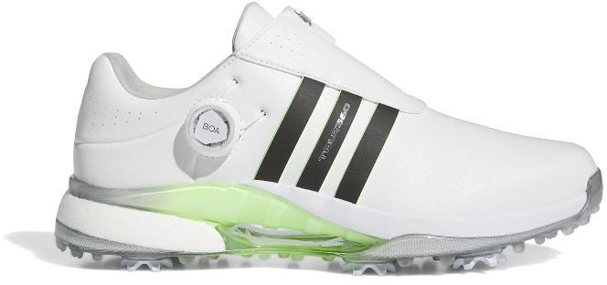Buty do gry w golfa Adidas Tour360 24 BOA (męskie, roz. EU41, biało-zielone)