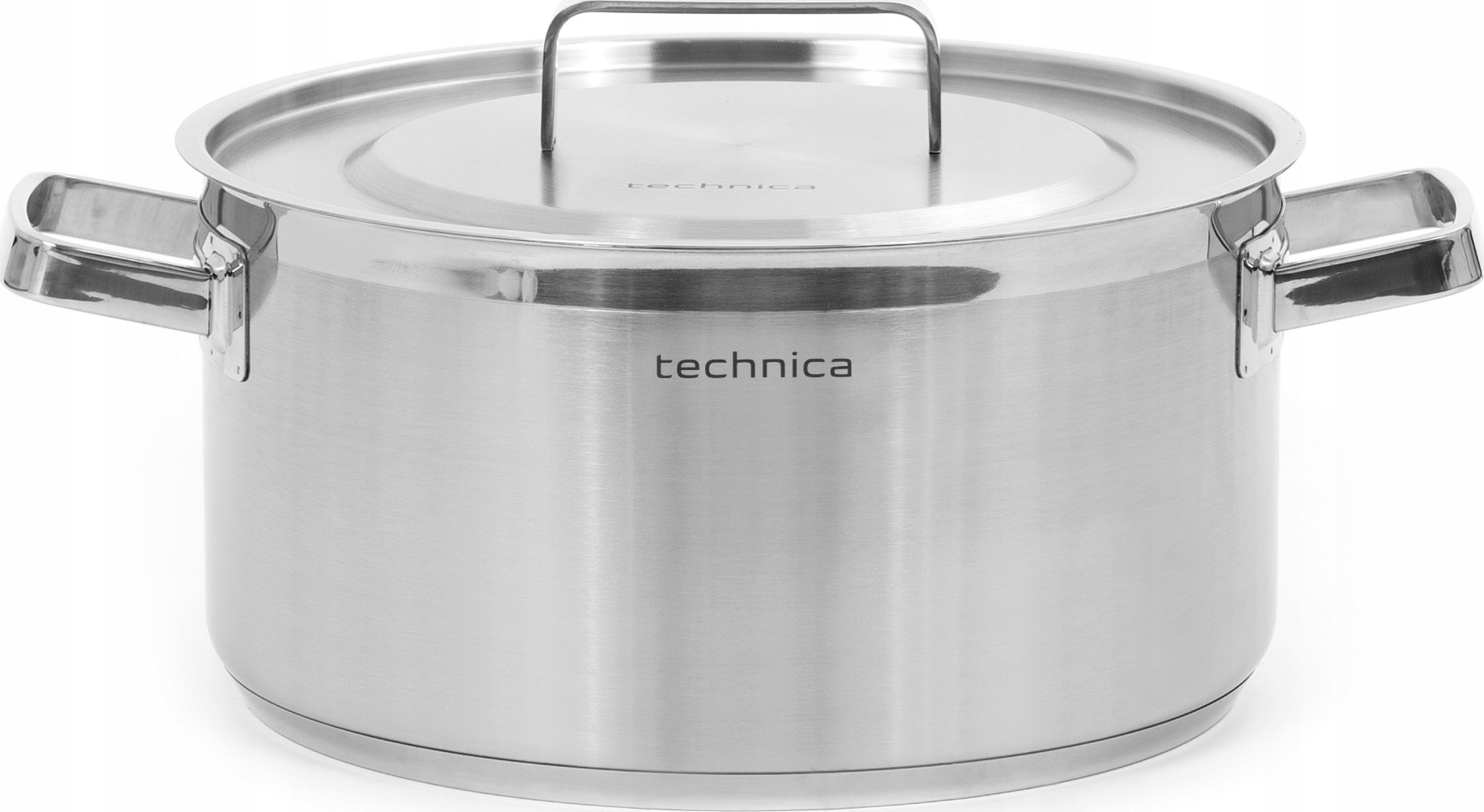 Technica Garnek niski 12,9 l o średnicy 320 mm z pokrywką ze stali nierdzewnej | TECHNICA, Platinum Line