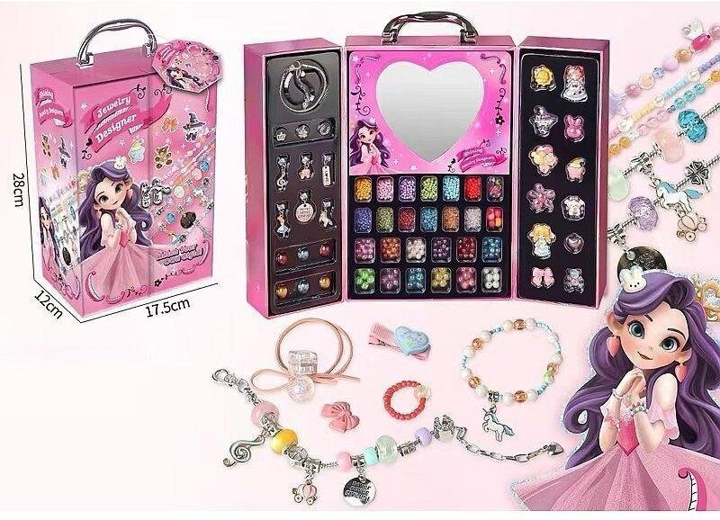 Zestaw do tworzenia bransoletek z kuferkiem