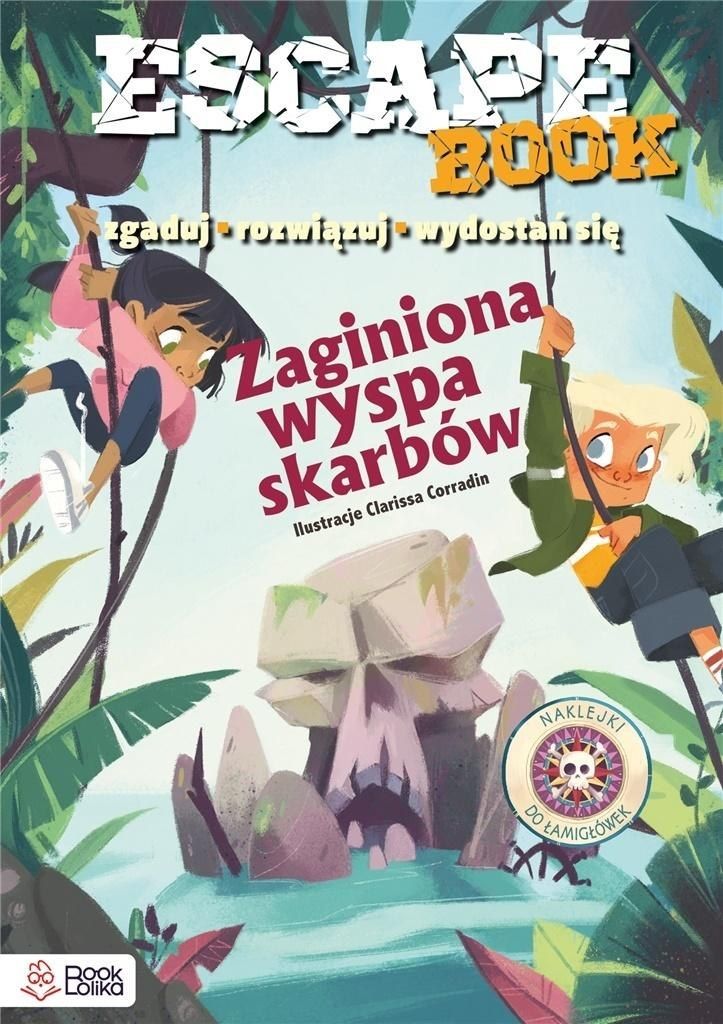 Bookolika Escape Books. Zaginiona wyspa skarbów. Zgaduj...