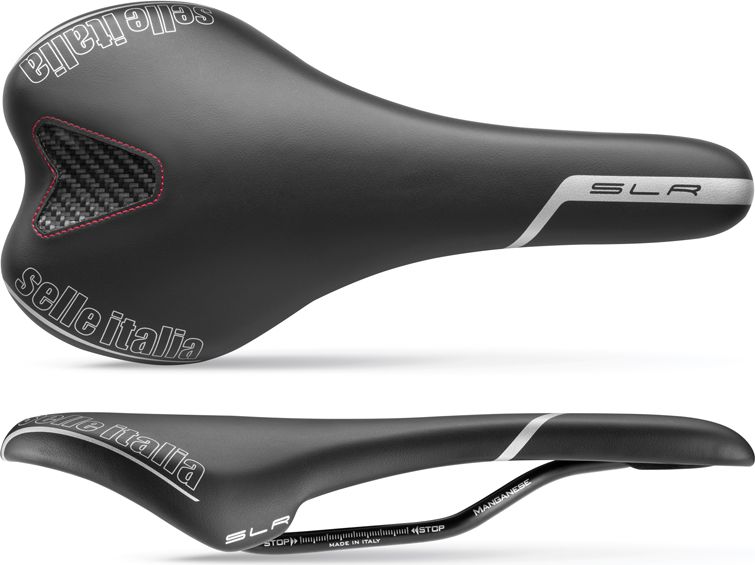 Selle Italia Siodło SLR TM S (id match - S1) Manganese Tube 7 Duro-tek Czarne (SIT-041A007AHC001)