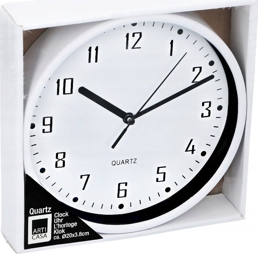 Victoria Sport ZEGAR ŚCIENNY 20X3,8CM ARTICASA - MIX