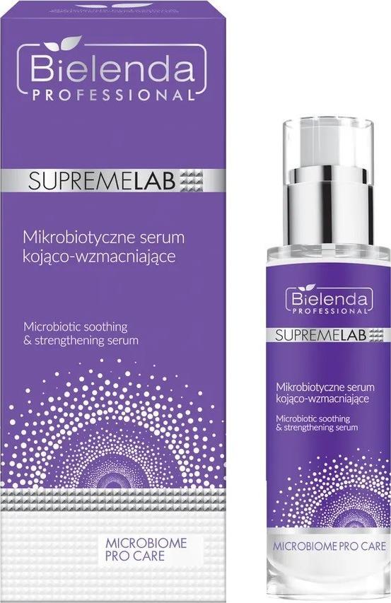 Bielenda BIELENDA PROFESSIONAL_SupremeLab Microbiome Pro Care Microbiotic Soothing & Strengthening Serum mikrobiotyczne serum kojąco-wzmacniające
