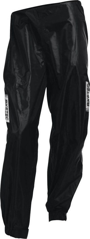 Biketec BIKETEC SPODNIE PRZECIWDESZCZOWE KOLOR CZARNY ROZMIAR M