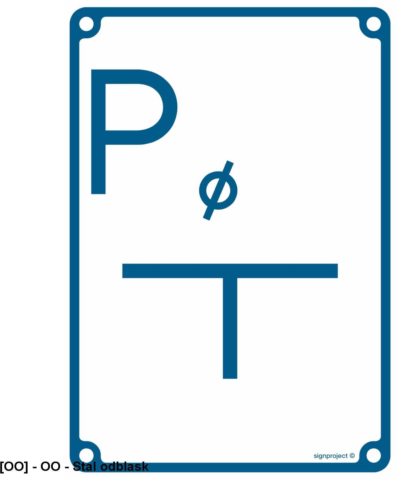 TD Systems JB009 - Tablica orientacyjna punktu pomiarowego