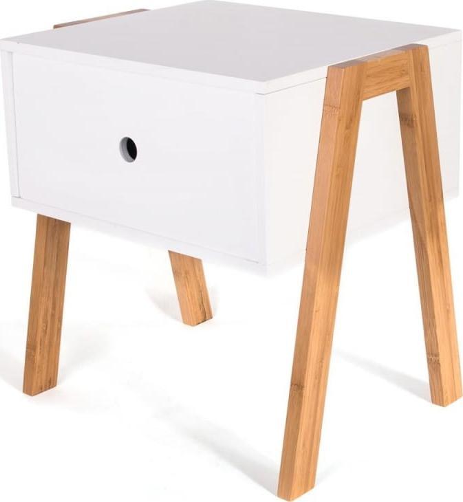 Intesi Szafka nocna Crane biała