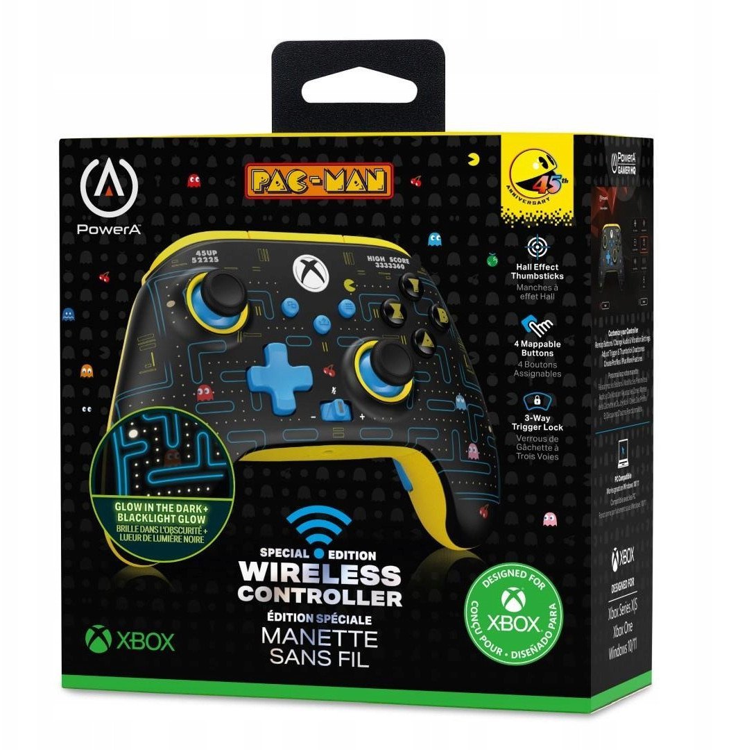 PowerA XS Pad bezprzewodowy PAC-MAN EDITION
