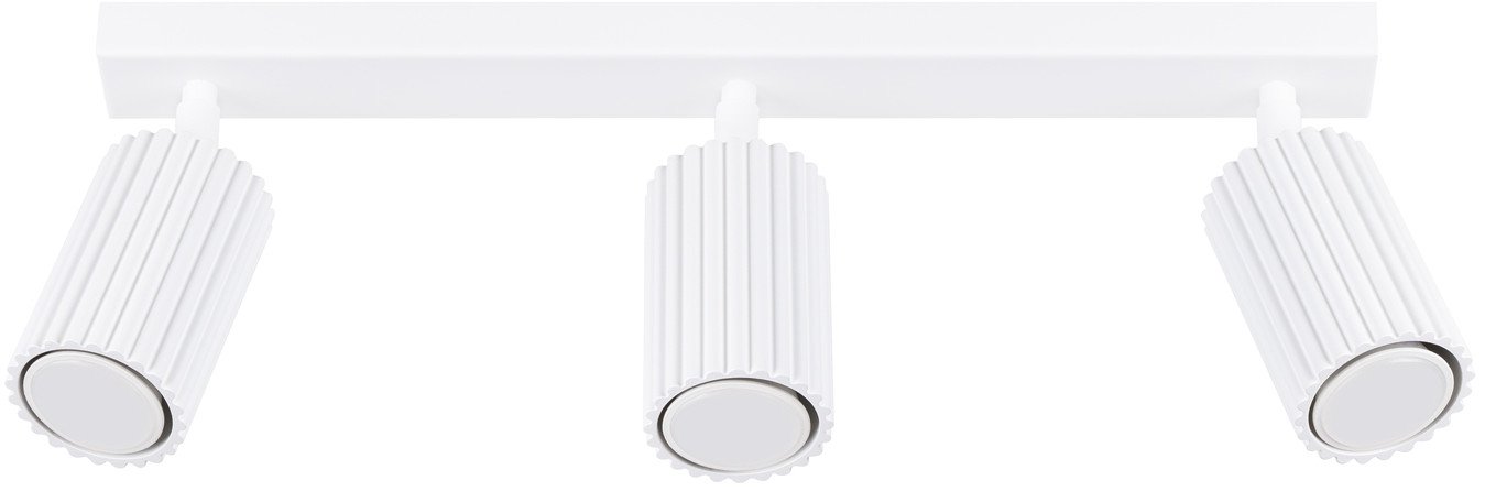 Plafon Karbon 3L Biały Gu10 Max 10W Ledw Sollux Lighting